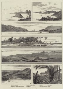 Skitser i New Guinea af Charles Auguste Loye